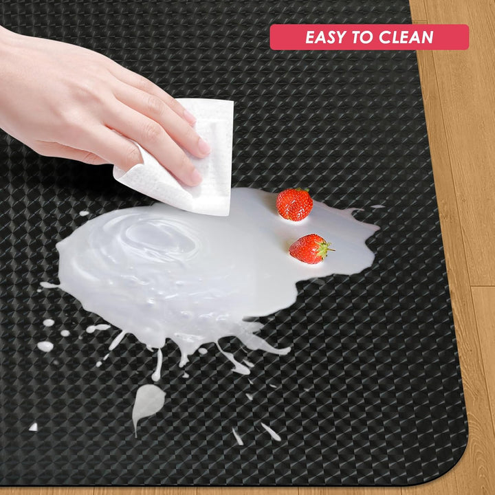 Vicwe Bodenschutzmatte Bürostuhl, 90 x 120 cm Gaming Bürostuhl Stuhlmatten, rutschfest und Einfach z