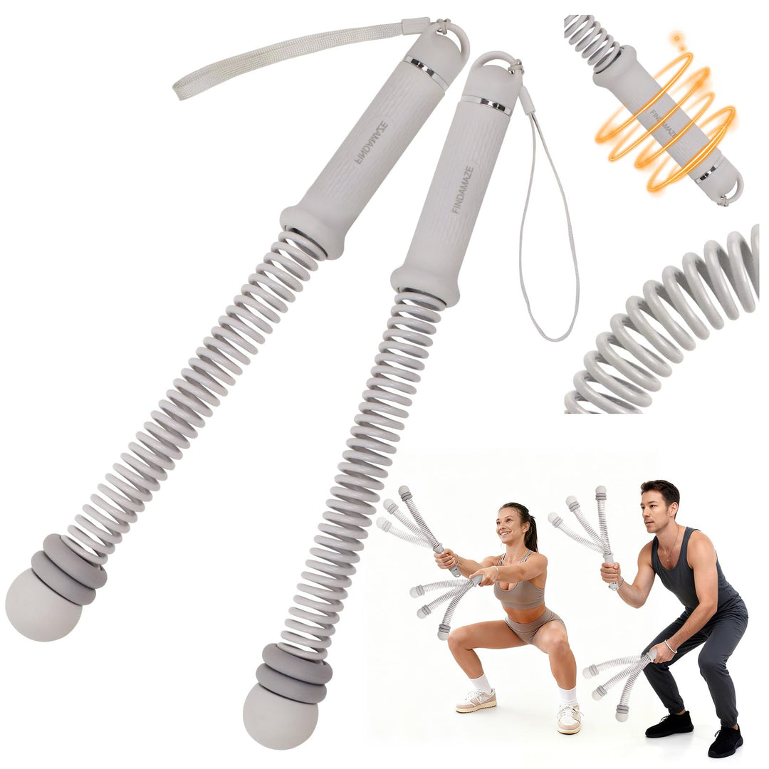 Tragbare Battle Rope Ohne Seil mit verstellbaren Gewichten, leises Home Gym,Ropeless Battle Rope mit