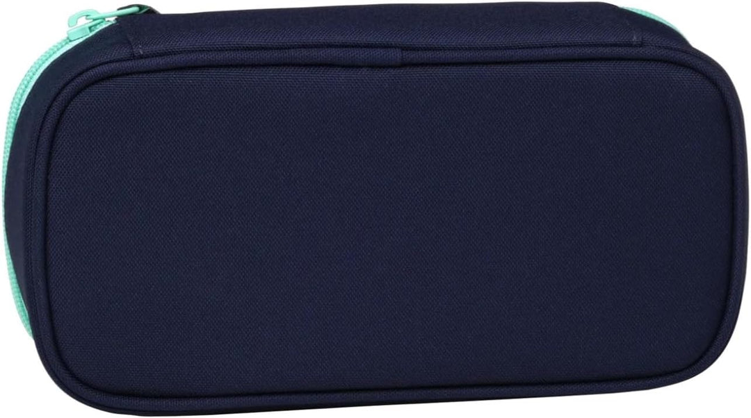 Satch Schlamperbox extra gross inkl. Trennfach Reissverschlussfach Stiftehalter Geodreieck Sichtfens