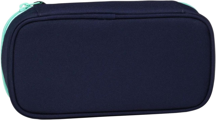 Satch Schlamperbox extra gross inkl. Trennfach Reissverschlussfach Stiftehalter Geodreieck Sichtfens
