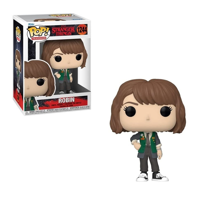 Funko Pop! TV: Stranger Things - Robin - Vinyl-Sammelfigur - Geschenkidee - Offizielle Handelswaren