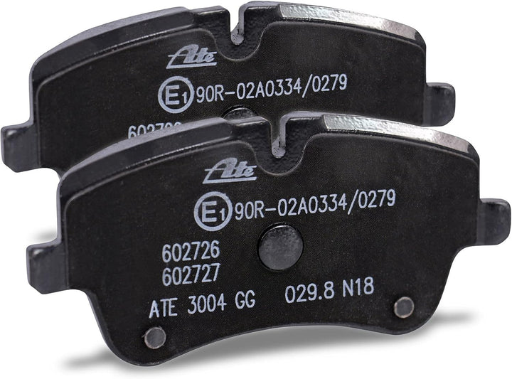 ATE Bremsenset Vorderachse inkl. Bremsscheiben vorne Ø 288 mm belüftet und Bremsbeläge vorne Kompati