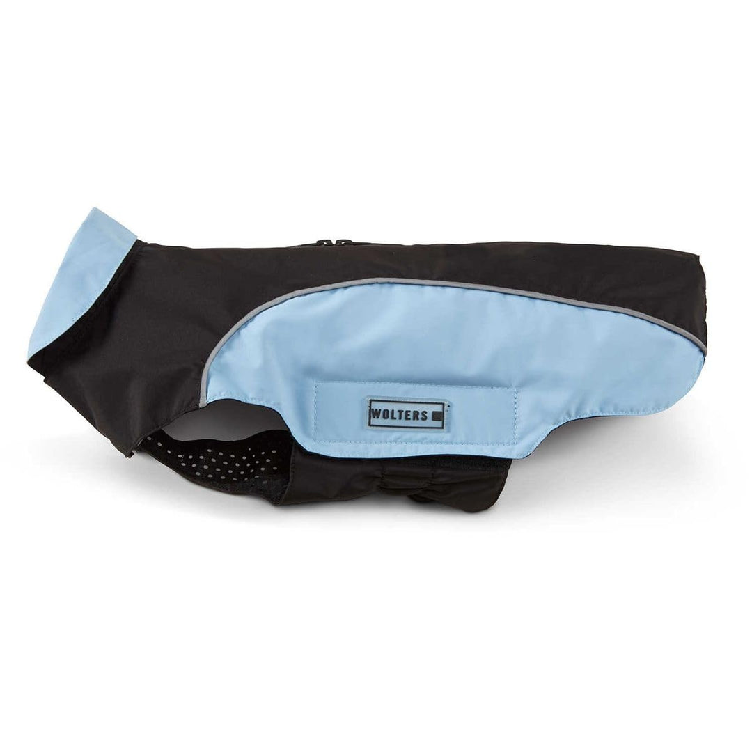 Wolters Regenjacke Easy Rain Hunderegenmantel Hundemantel blau Sky - Blue 24 cm bis 80 cm Blau, 24 c