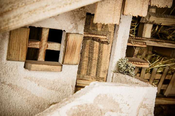 Holz und Gartentrends Weihnachtskrippe Krippe Krippenstall Weihnachten Weihnachtskrippen Tischkrippe