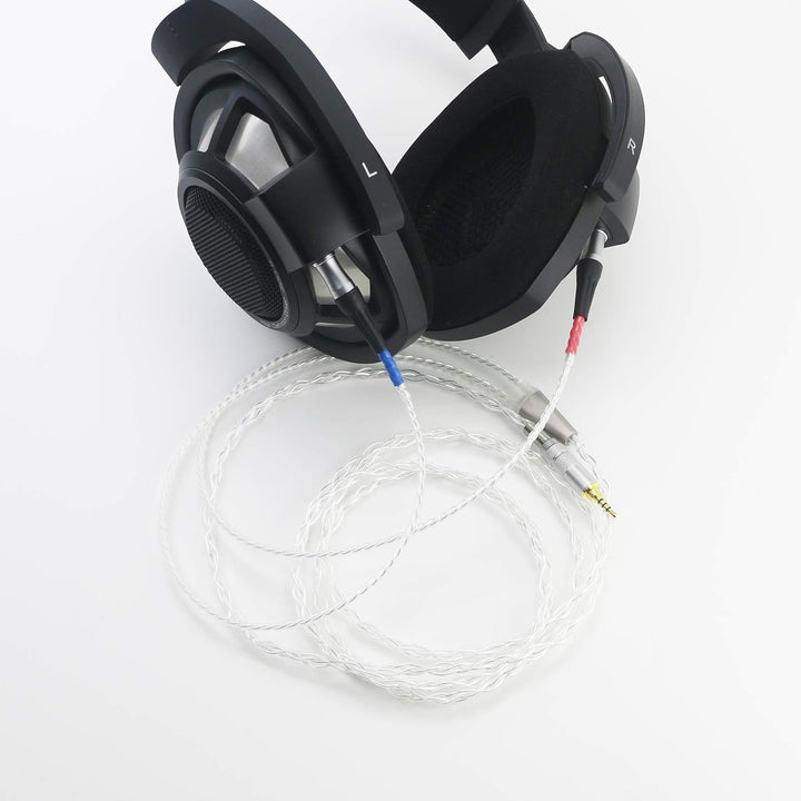 HansnBy HiFi-Kabel 2,5 mm Trrs Balanced Male Kompatibel mit Sennheiser HD800-, HD800S-, HD820-Kopfhö