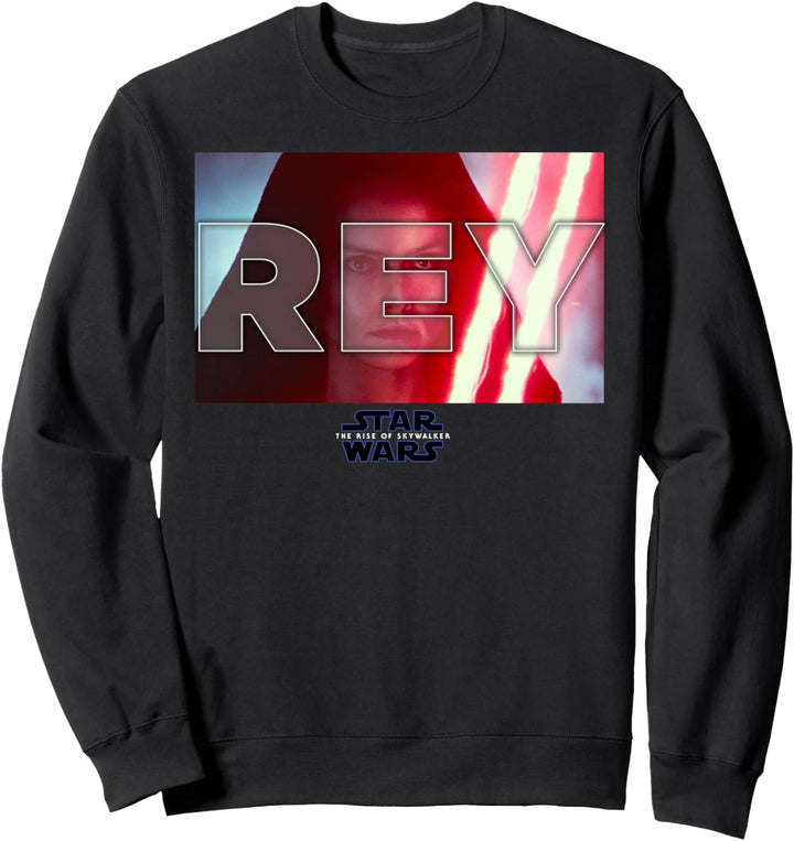 Star Wars: The Rise Of Skywalker Rey Text Overlay Sweatshirt