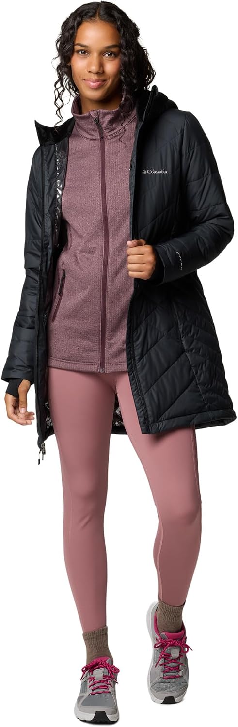 Columbia Damen First Generation Heavenly Long Hooded Jacket Heavenly Long Hooded Jacket (1er Pack) X