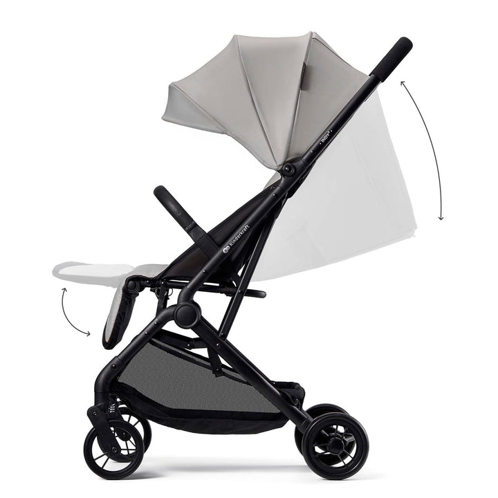 Kinderkraft INDY 3, leichter Buggy ab Geburt bis 15 kg, nur 7,3 kg, Einhand-Faltmechanismus CLICK &