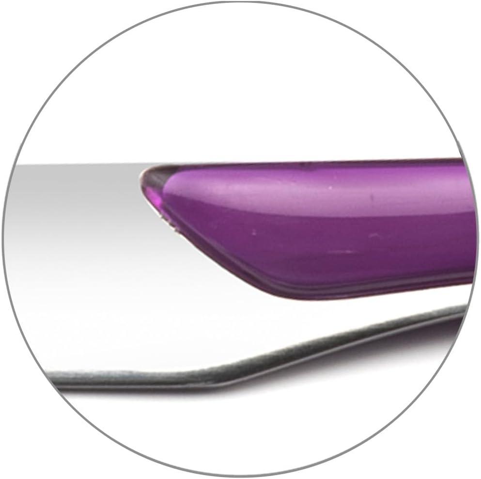 Amefa ECLAT Besteckset, mehrteilig, ABS Edelstahl, rostfrei, violine, Ménagère 32 couverts pour 8 pe