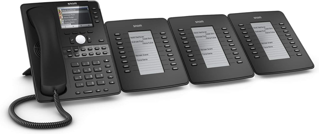 Snom D7 USB-Erweiterungsmodul für D7xx-Telefone (hochauflösendes Schwarz-Weiss-Display mit Hintergru