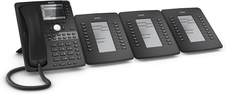 Snom D7 USB-Erweiterungsmodul für D7xx-Telefone (hochauflösendes Schwarz-Weiss-Display mit Hintergru