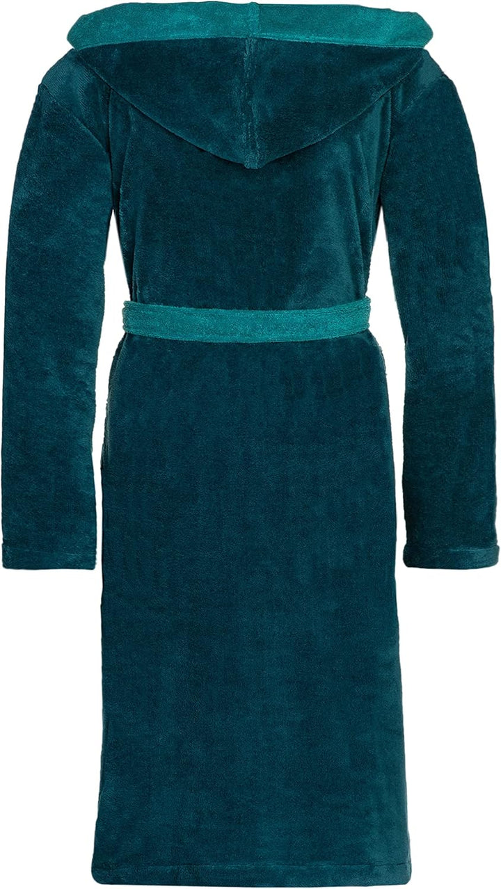 Vossen Damen & Herren Bademantel Poppy XL poseidon-lagoon, XL poseidon-lagoon