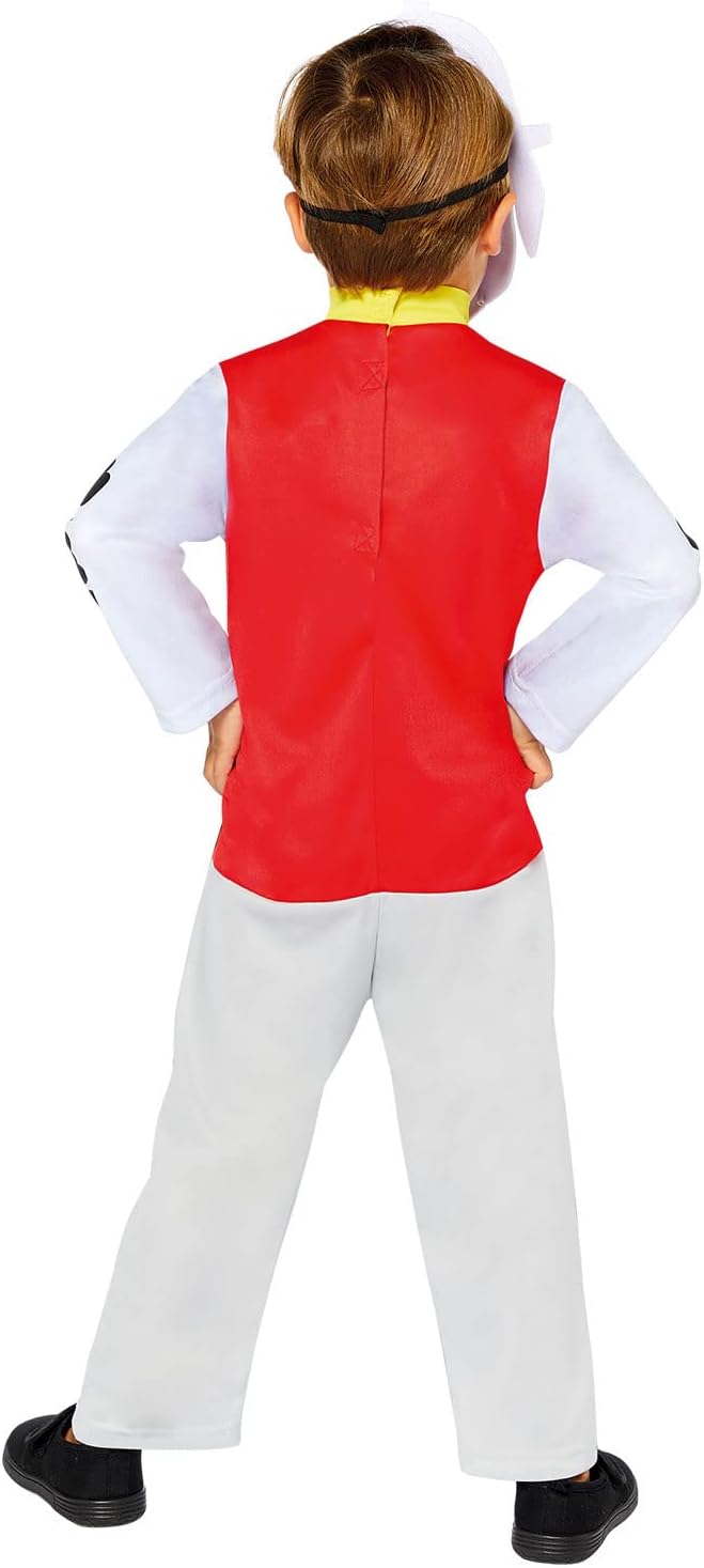 (PKT) (9909115) Child Boys Marshall Classic Costume (3-4yr) - Paw Patrol 104 Mehrfarbig, 104 Mehrfar