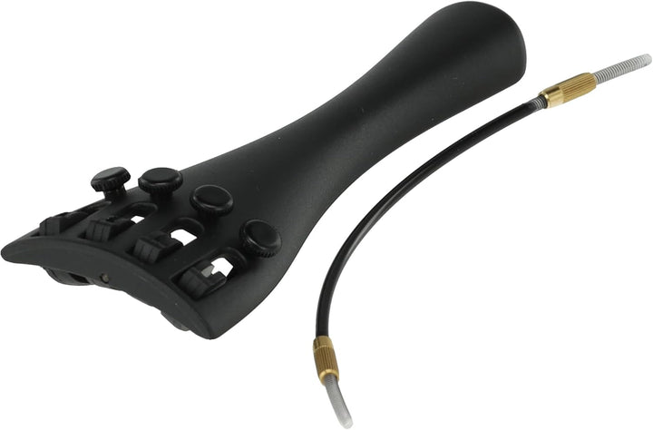 Wittner 918111 Violin Saitenhalter 4/4, Hi-Tech Kunststoff mit 4 Feinstimmern, ultraleicht Hi-Tech-K