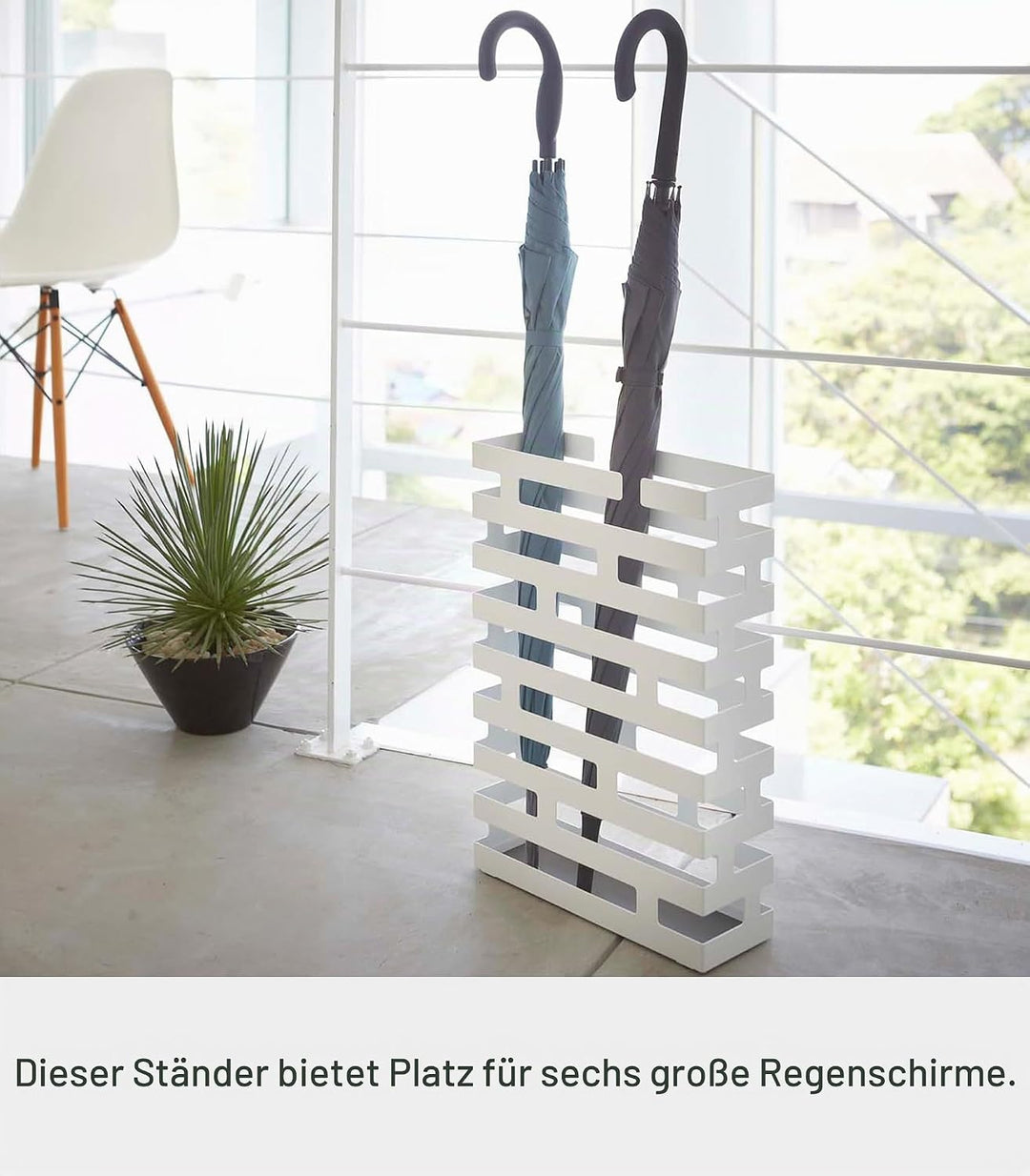 Brick Umbrella Stand Rectangle - white Weiss, Weiss