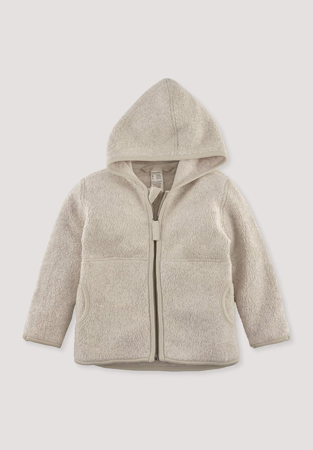 hessnatur Fleece-Jacke Mädchen und Jungen unisex aus reiner Bio-Baumwolle | nachhaltig und fair herg