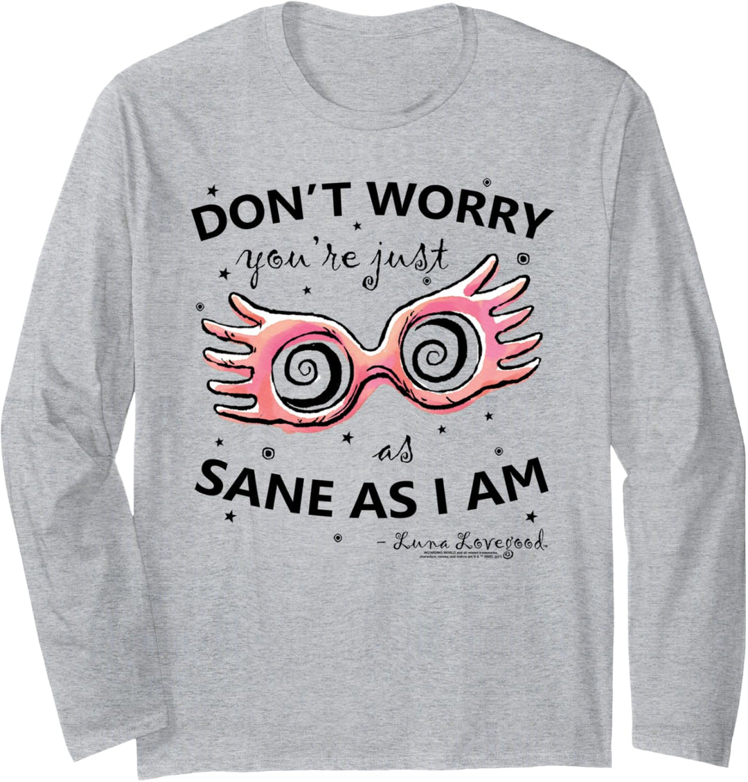 Harry Potter Luna Lovegood Spectrespecially Black Langarmshirt
