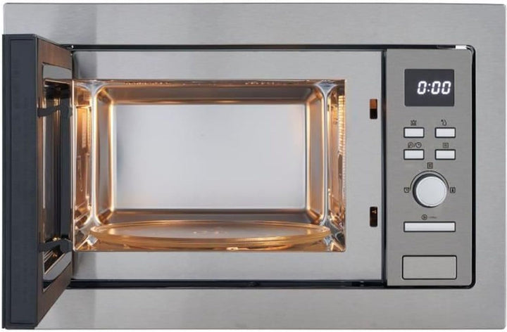 Eingebaute Grillmikrowelle - Continental Edison - CEMO25GE2 - Silber - 25 L - 900 W - Grill 1000 W