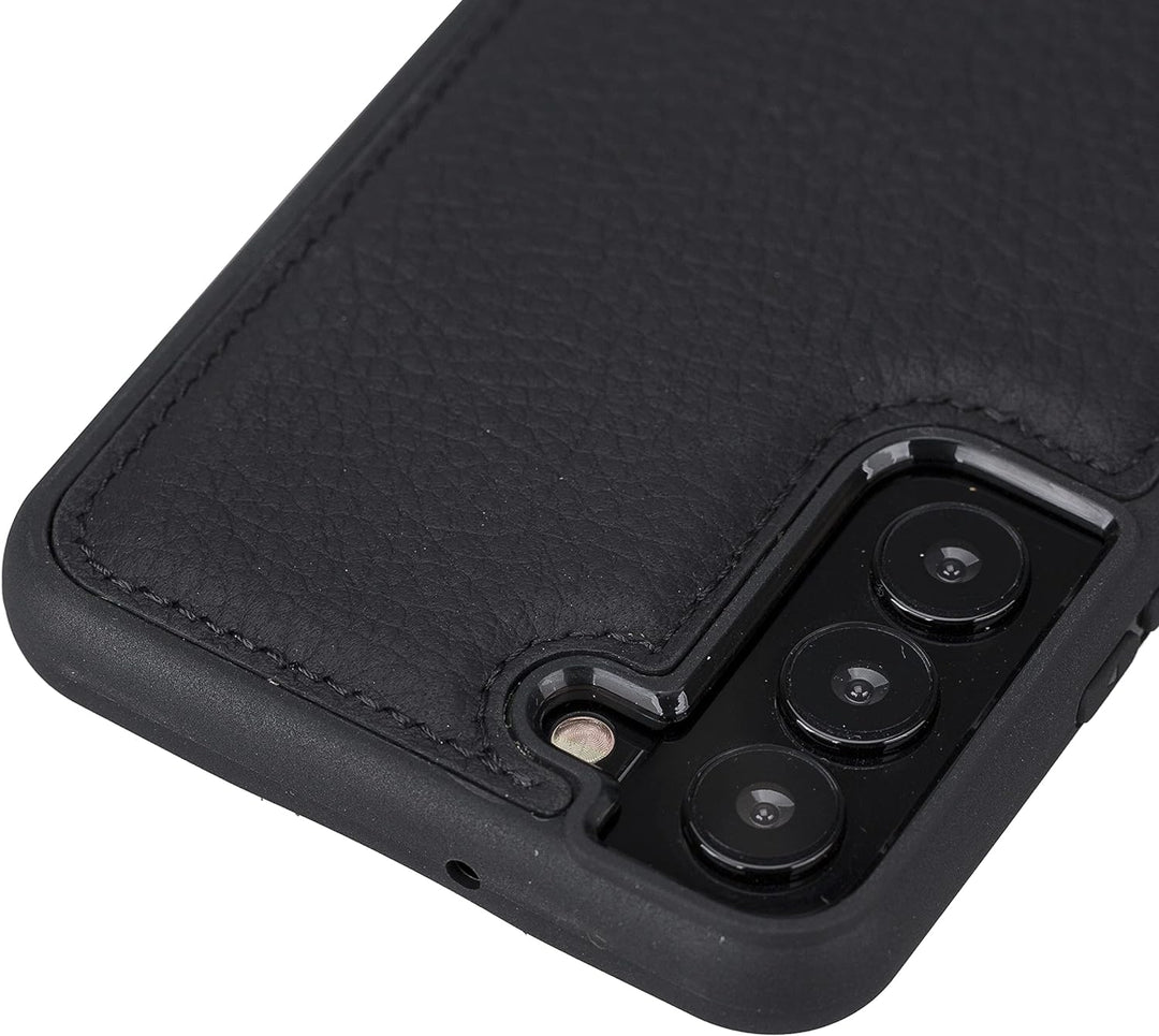Solo Pelle Lederhülle für das Samsung Galaxy S22+ / S22 Plus Hülle aus echtem Leder, Model: Stanford