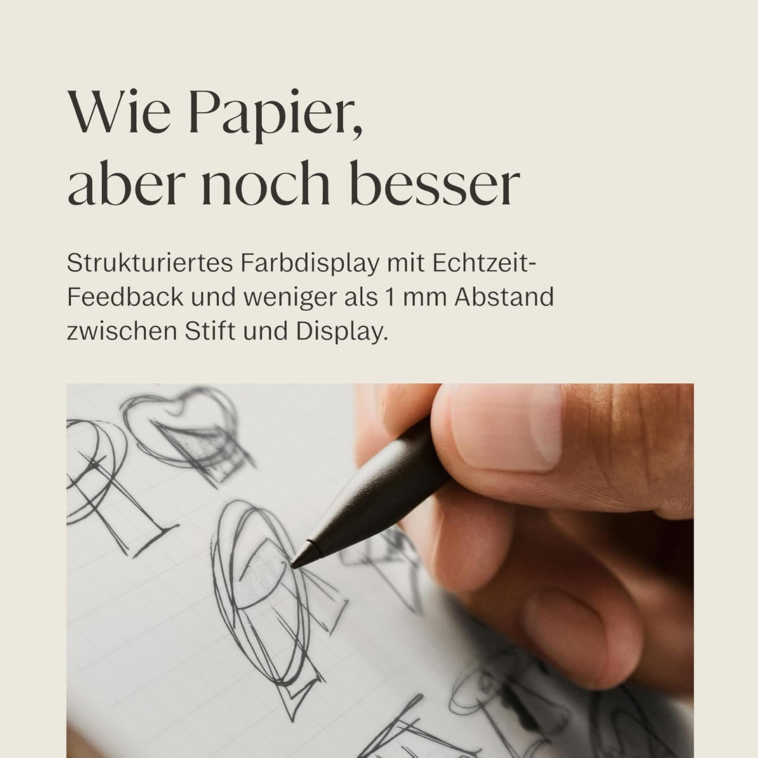 reMarkable Paper Pro | Das ultimative Papier-Tablet mit 30,6 cm (11,8 Zoll) Farbdisplay und Leselich
