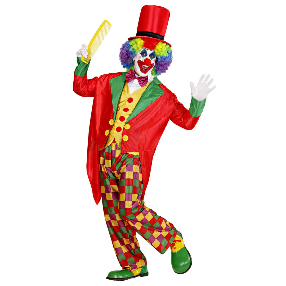 WIDMANN 35091 COSTUME CLOWN COMPLETO S GIALLO/ROSSO 