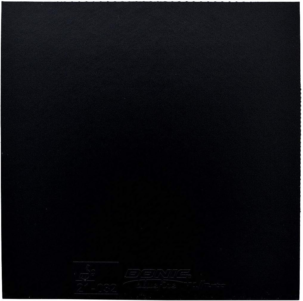 DONIC Bluefire M1 Turbo Tischtennis-Belag Schwarz max, Schwarz max