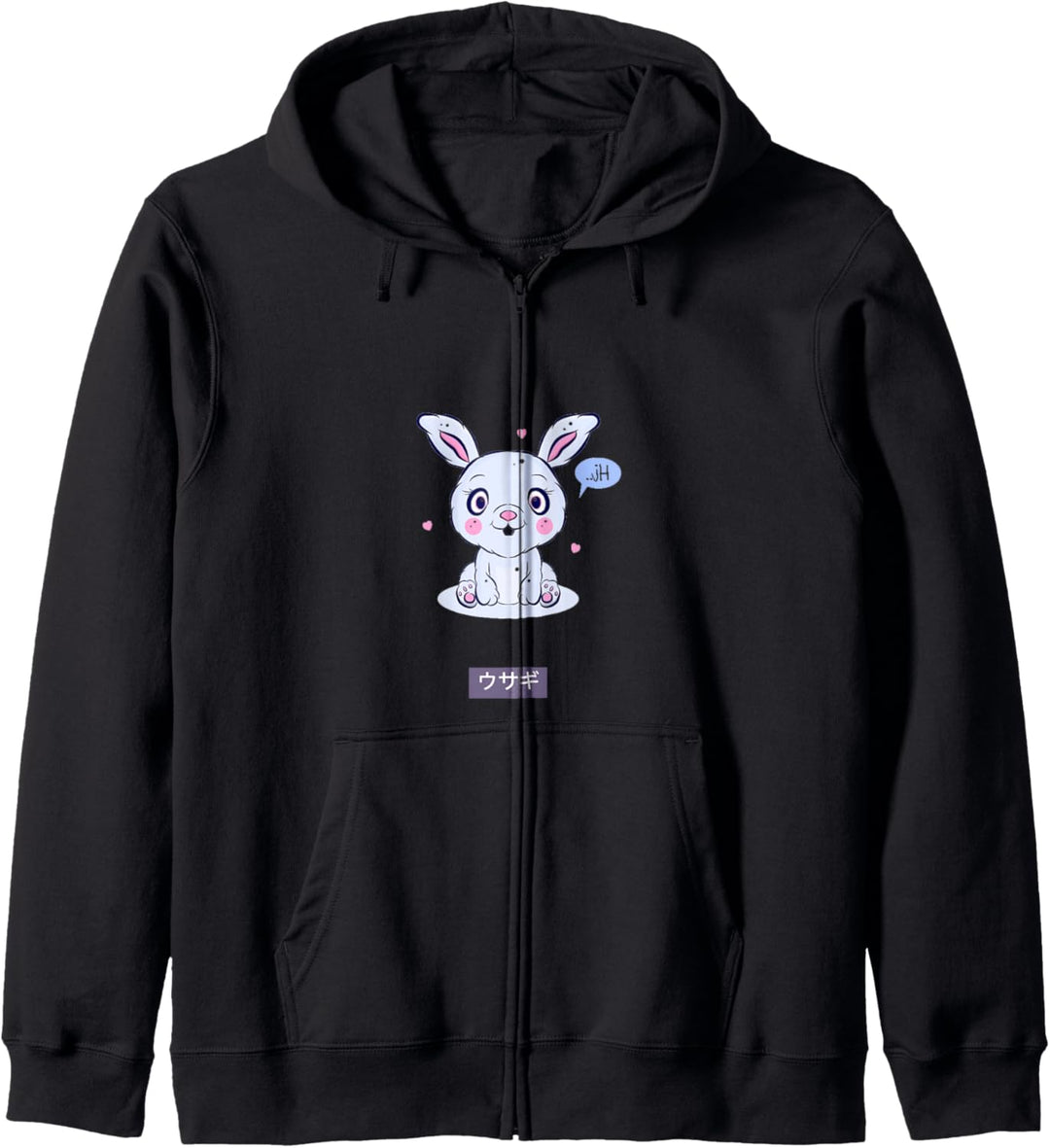 Usagi Cute Bunny Rabbit Design Kapuzenjacke