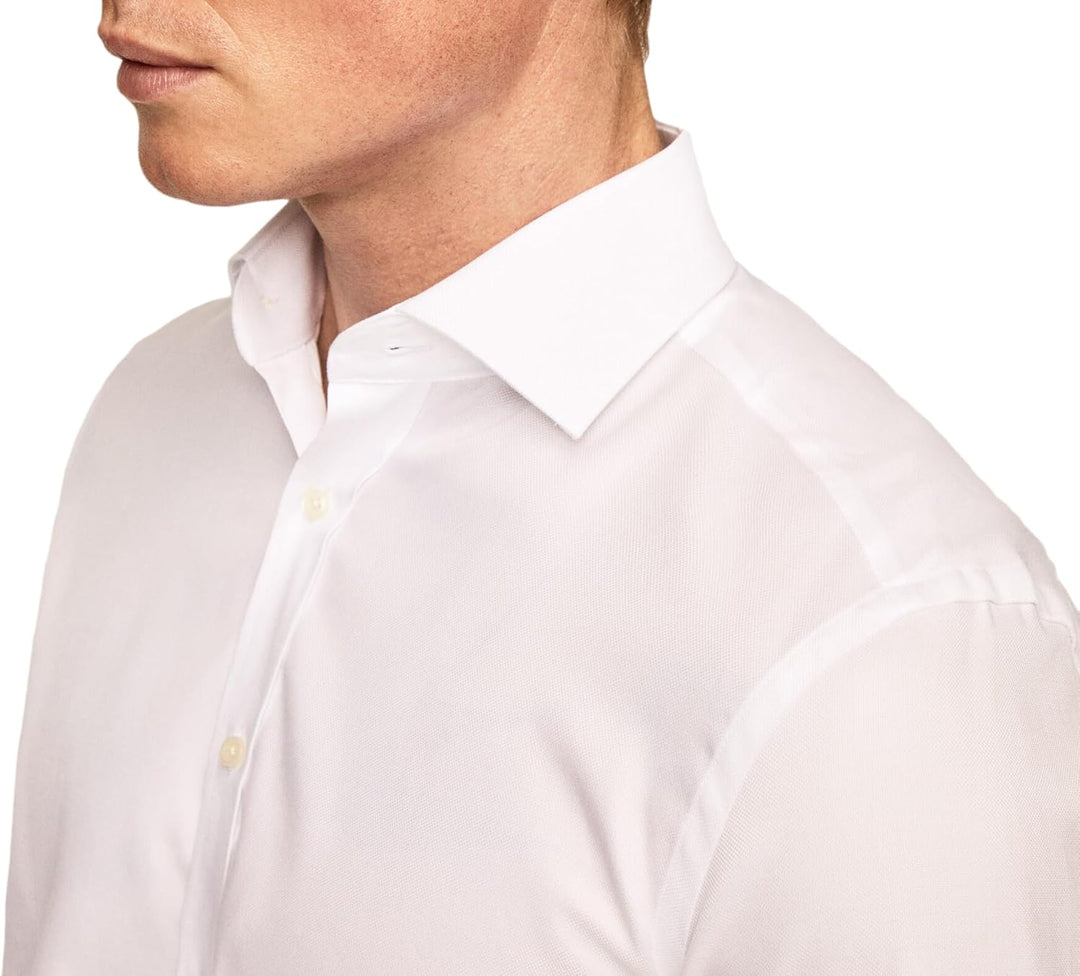 Hackett London Herren Royal Ox Bc Shirt 56 White (White), 56 White (White)