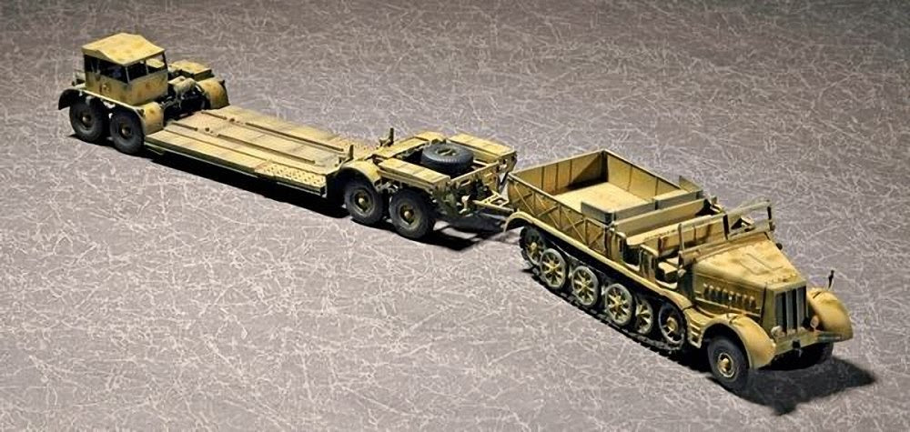 Trumpeter 9580208072753 7275 Modellbausatz Sd.Kfz.9(18t)Half-Track