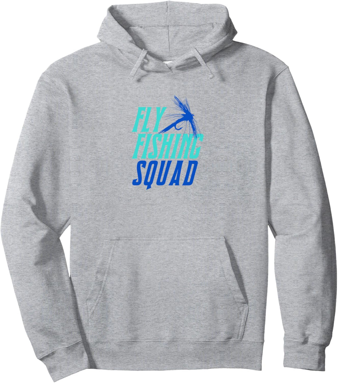 Fliegenfischen Kader Angler Natur Hobby Pullover Hoodie