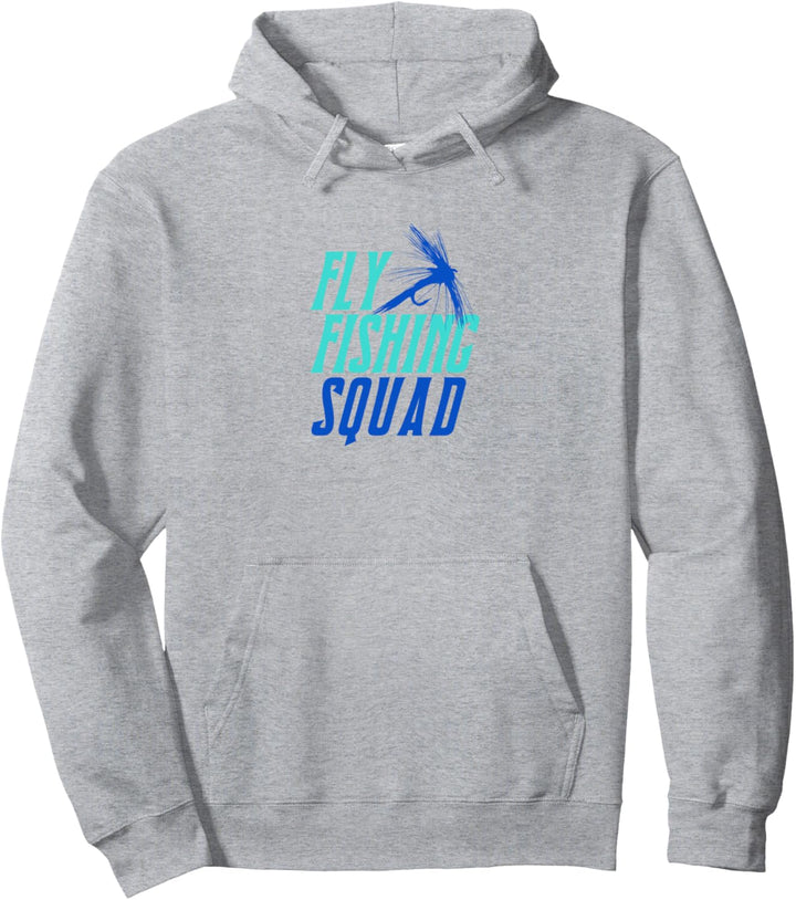 Fliegenfischen Kader Angler Natur Hobby Pullover Hoodie