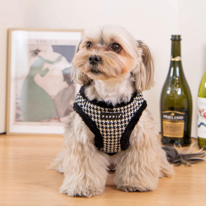Puppia Hundegeschirr für kleine und mittelgrosse Hunde - Shepherd Harness A - verstellbar und komfor