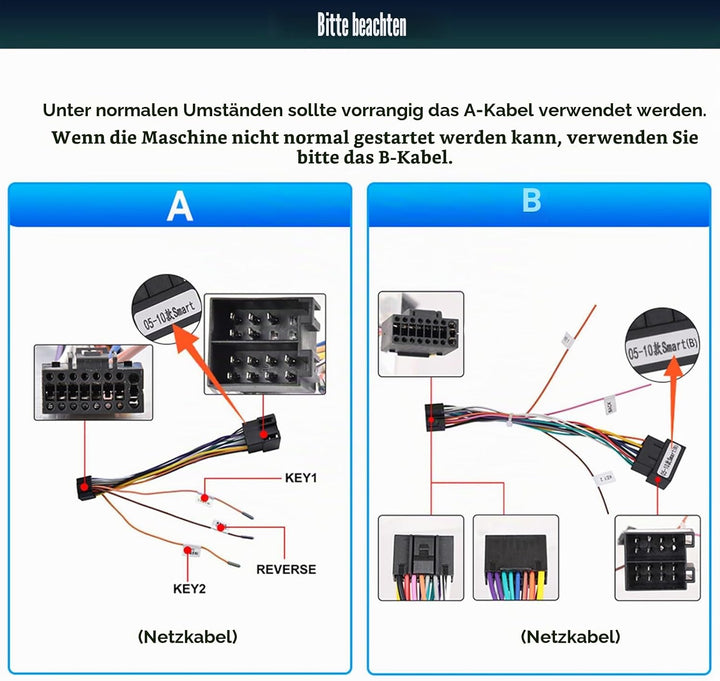 4+128G Android 15 CAMECHO 9 Zoll Autoradio für Mercedes Benz Smart Fortwo 451 2005-2010, Navi Radio