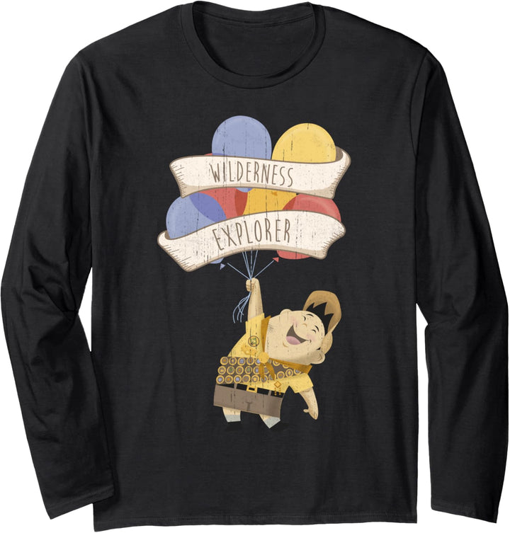 Disney Pixar Up Russell Wilderness Explorer Langarmshirt