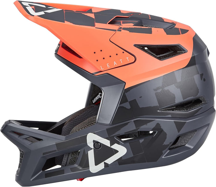 Leatt Casque MTB Gravity 4.0-Coral-L 59-60cm Helm, L