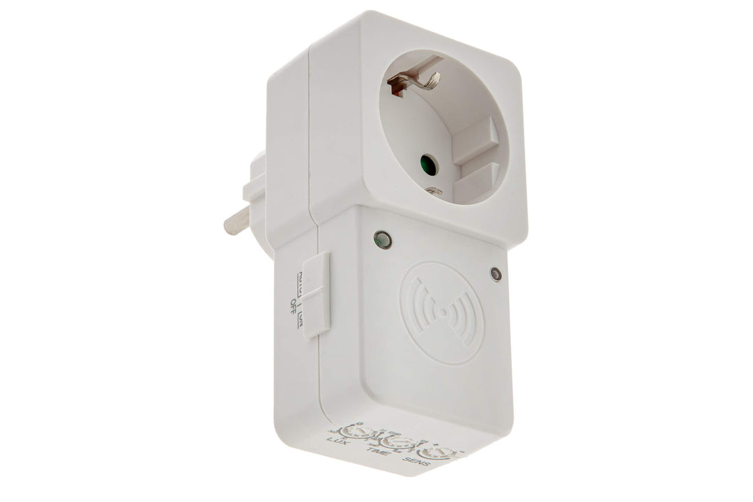 HUBER Motion 21HF Zwischenstecker Radar Bewegungsmelder 180° für Steckdose I 230V / 1200W Bewegungss