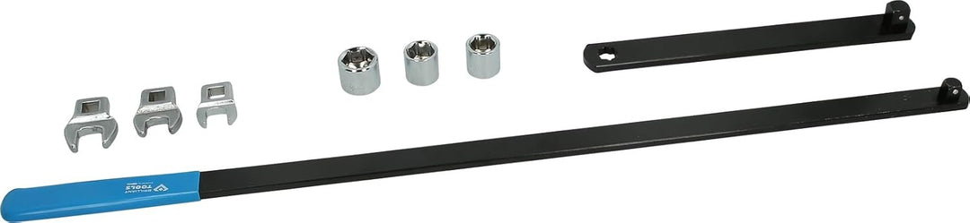 BRILLIANT TOOLS BT571050 Keilriemen und Spannrollen-Schlüssel-Satz, 8-tlg [Powered by KS TOOLS] 8-tl