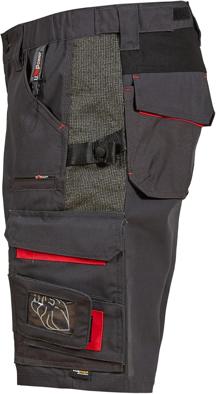 U-POWER DON'T WORRY... BE HAPPY! Herren Hosen-Set, Gris