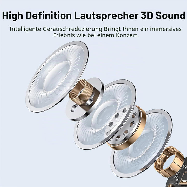 Motorrad Headset VR1,Motorrad Kopfhörer für eine Person,Motorrad Headset Bluetooth,Wasserdicht IPX6,