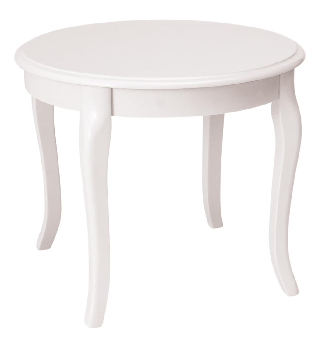 SIGNAL MEBLE Klassischer Couchtisch, Royal, 60 x 50 cm, Weiss