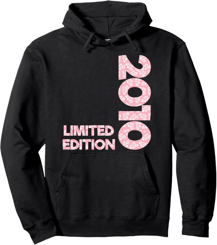 Limited Edition 2010 Geburtstag Frauen Mädchen 2010 Geboren Pullover Hoodie