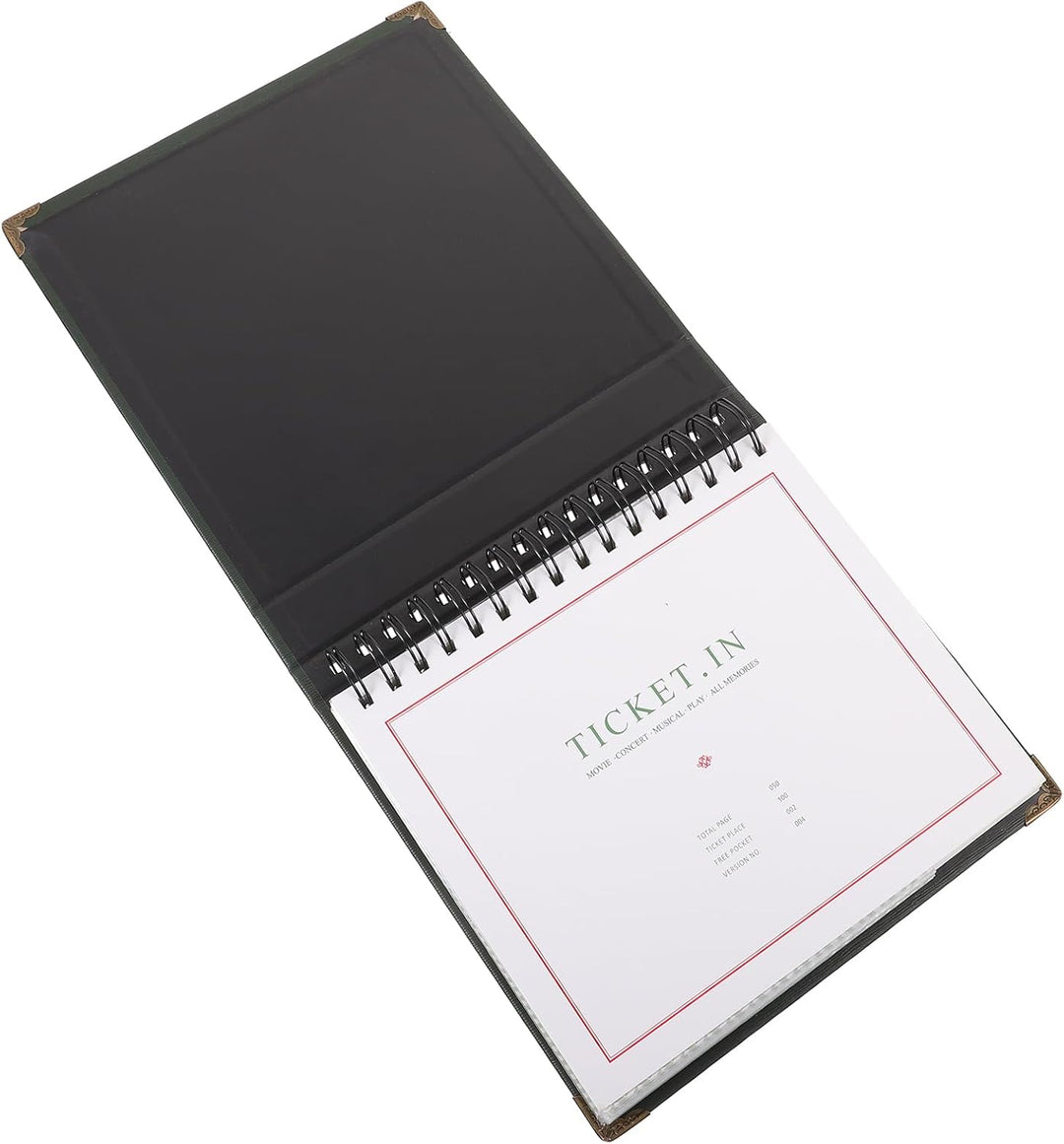 Yardwe Bill Collection Buch Papier Album Sammelbuch Film Ticket Album Foto Aufbewahrung Notizbuch Qu