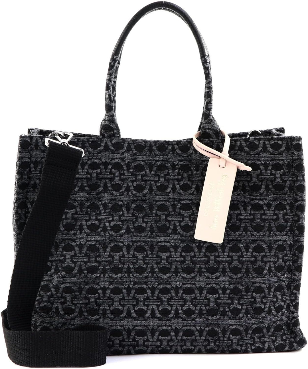 Coccinelle Never Without Handtasche 36 cm, Mul.antrac-noir, Einheitsgrösse