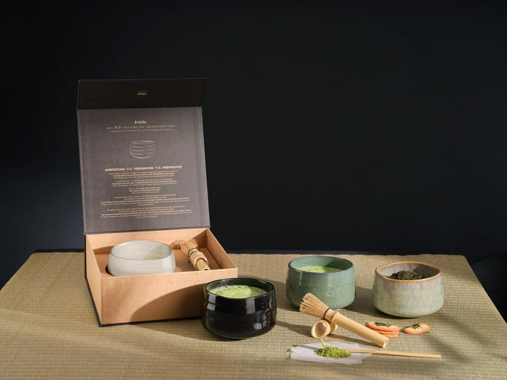 ASA moribana Matcha-Set Kombu Shiny 3tlg