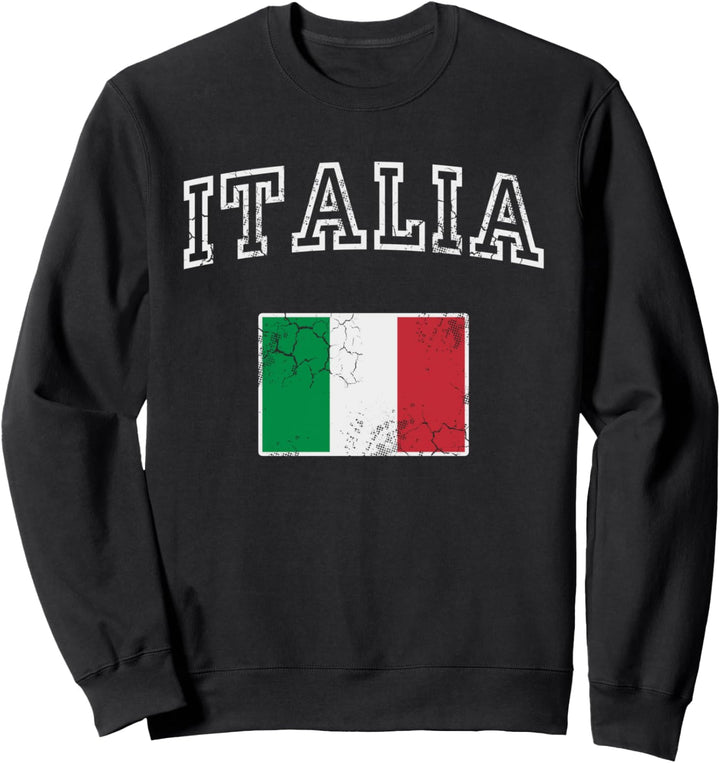 Italia Flag Italian Italy Italiano Family Love Sweatshirt