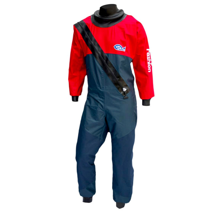Dry Fashion Unisex Trockenanzug Sailing Standard Nylon navy/rot M, navy/rot M