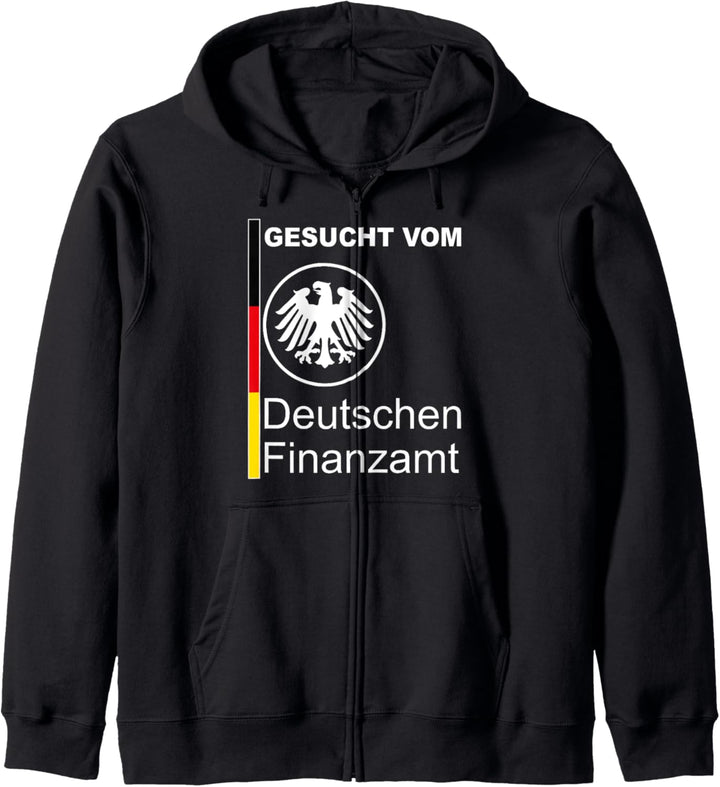 Gesucht vom Deutschen Finanzamt Kapuzenjacke