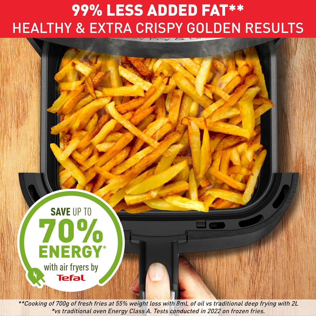 Tefal EY5058 Easy Fry & Grill Precision Heissluftfritteuse | 2-in-1 Technologie (Heissluftfritteuse