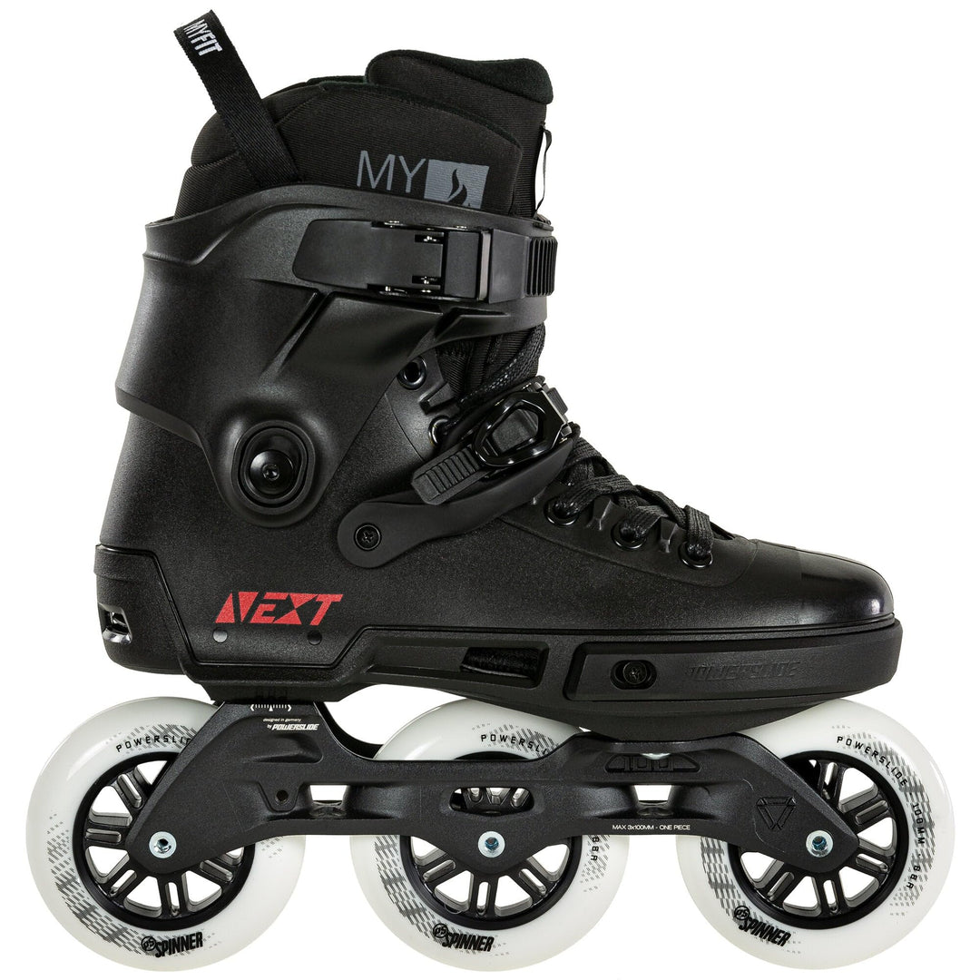 Powerslide Next CORE Black 100 Rollschuhe 36/37, 36/37