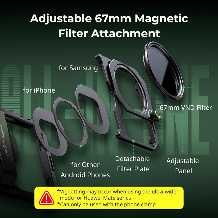 SMALLRIG x Brandon Li All-in-One-Videokit für Mobilgeräte, universelles Video-Rig-Kit aus Aluminium